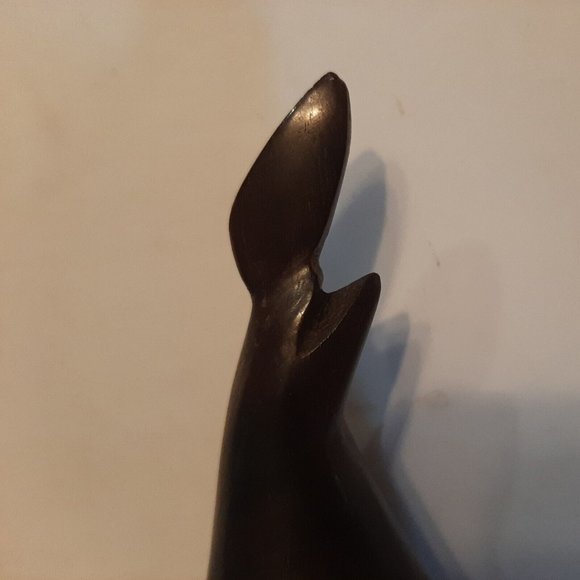 Hand Carved Ironwood Pharaoh Quail Bird Sculpture 7 inch Figurine - Picture 8 of 11